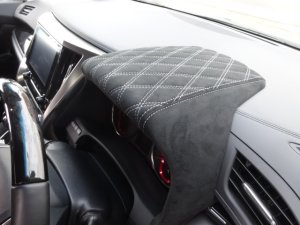 画像9: 30 アルファード/ヴェルファイア カスタムインテリア メーターフード　ダイヤカットスエード仕様 S-Cパッケージ/Z-Gエディション等 車検対応 