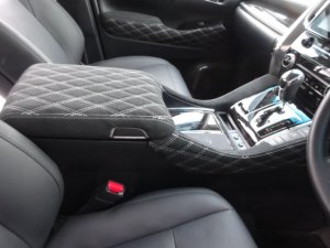 画像7: 30 アルファード/ヴェルファイア カスタムインテリア コンソールサイドパネル左右セット ダイヤカットスエード仕様 S-Cパッケージ等