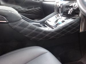 画像3: 30 アルファード/ヴェルファイア カスタムインテリア コンソールサイドパネル左右セット ダイヤカットスエード仕様 S-Cパッケージ等