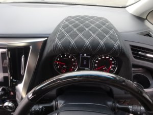 画像3: 30 アルファード/ヴェルファイア カスタムインテリア メーターフード　ダイヤカットスエード仕様 S-Cパッケージ/Z-Gエディション等 車検対応 