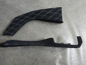 画像8: 30 アルファード/ヴェルファイア カスタムインテリア コンソールサイドパネル左右セット ダイヤカットスエード仕様 S-Cパッケージ等