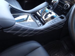 画像5: 30 アルファード/ヴェルファイア コンソールサイドパネル左右セット 純正レザー仕様 ダイヤカット カスタムインテリア S-Cパッケージ等 