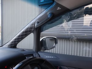 画像5: 30 アルファード/ヴェルファイア Aピラー 左右セット 純正レザー仕様 ダイヤカット カスタムインテリア 内装張替えキット