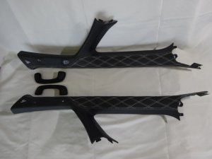 画像15: 30 アルファード/ヴェルファイア アルカンターラ仕様 ダイヤカット　スエード　内装張替えキット　6点セット価格　純正部品加工品