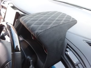 画像6: 30 アルファード/ヴェルファイア アルカンターラ仕様 ダイヤカット　スエード　内装張替えキット　6点セット価格　純正部品加工品