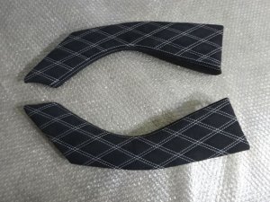 画像13: 30 アルファード/ヴェルファイア アルカンターラ仕様 ダイヤカット　スエード　内装張替えキット　6点セット価格　純正部品加工品